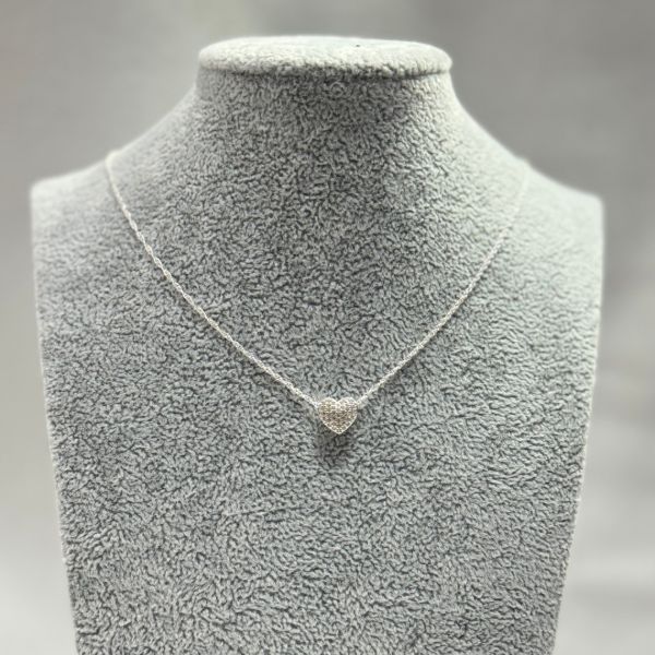 Producto - CADENA + CORAZON CUBIC PASANTE