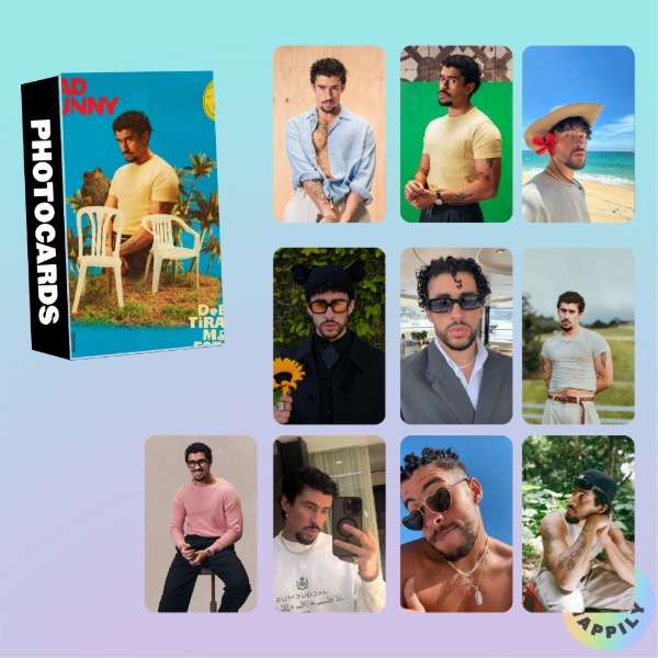 Producto - Caja de photocards Bad Bunny