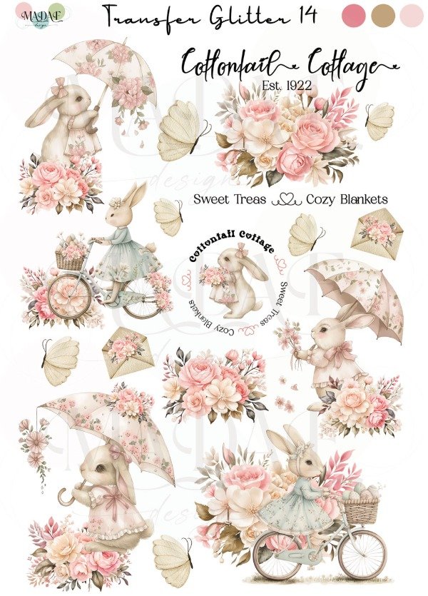 Producto - TRANSFER GLITTER 14