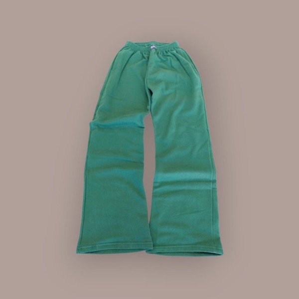 Producto - Pantalon ancho verde con friza