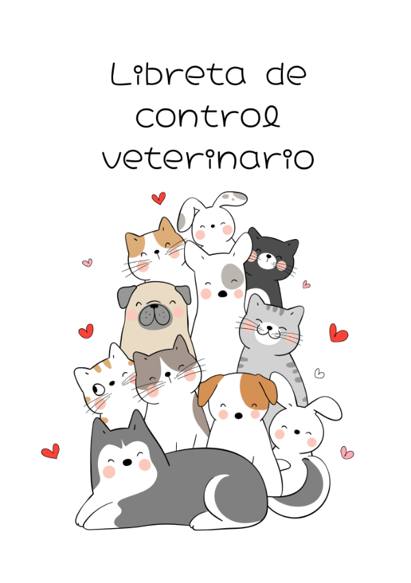 Producto - PDF Libreta de Control Veterinario