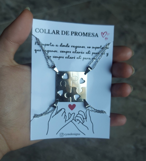 Producto - Collar para compartir de a 4 (especial día del amigo)