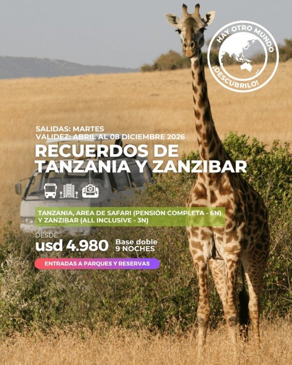 Producto - TANZANIA Y ZANZIBAR
