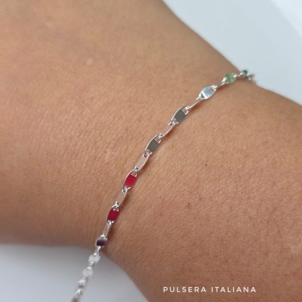 Producto - Pulsera italiana hoja 19 cm