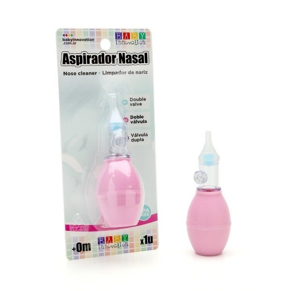 Producto - Aspirador Nasal Doble Válvula Saca Moco Baby Innovation Cod 113