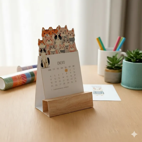 Producto - Calendario Gatitos 2026