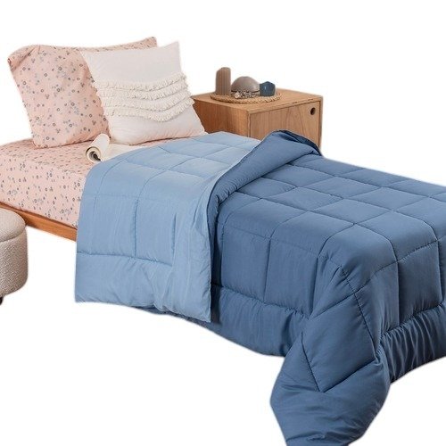 Producto - Acolchado Doble Faz Simil Plumon c/Funda Super Soft 1 1/2 Plazas