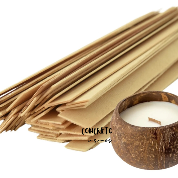 Producto - PABILO DE MADERA NATURAL