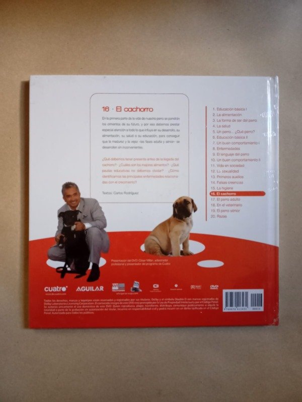Producto - El encantador de perros #16 - Carlos Rodríguez - Aguilar Libro + DVD - Tapa dura - 1