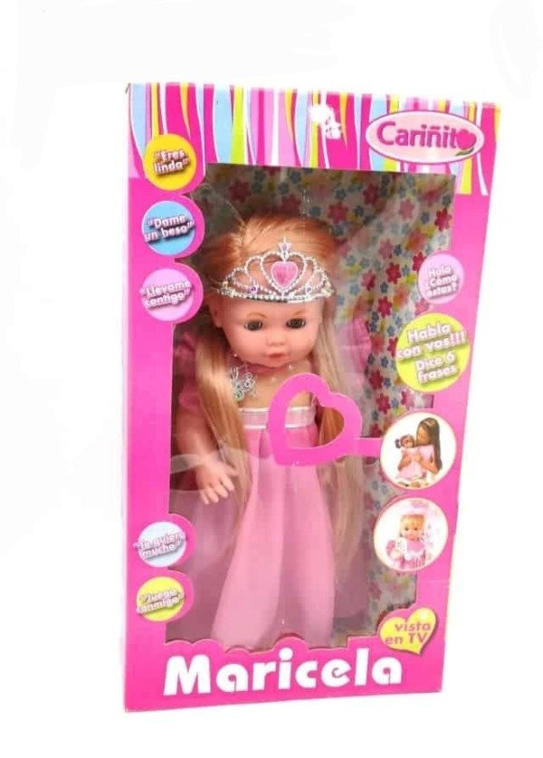 Producto - MUÑECA MARICELA PRINCESA Cód8307
