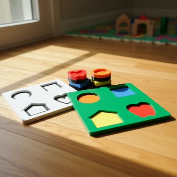 Producto - Set de Encastre de Formas. Juego de Exploración y Desafío Visual - 1