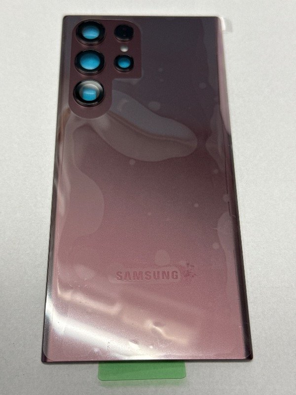 Producto - TAPA SAMSUNG S22 ULTRA S908 COLOR BORGOÑA COMPLETA calidad premium