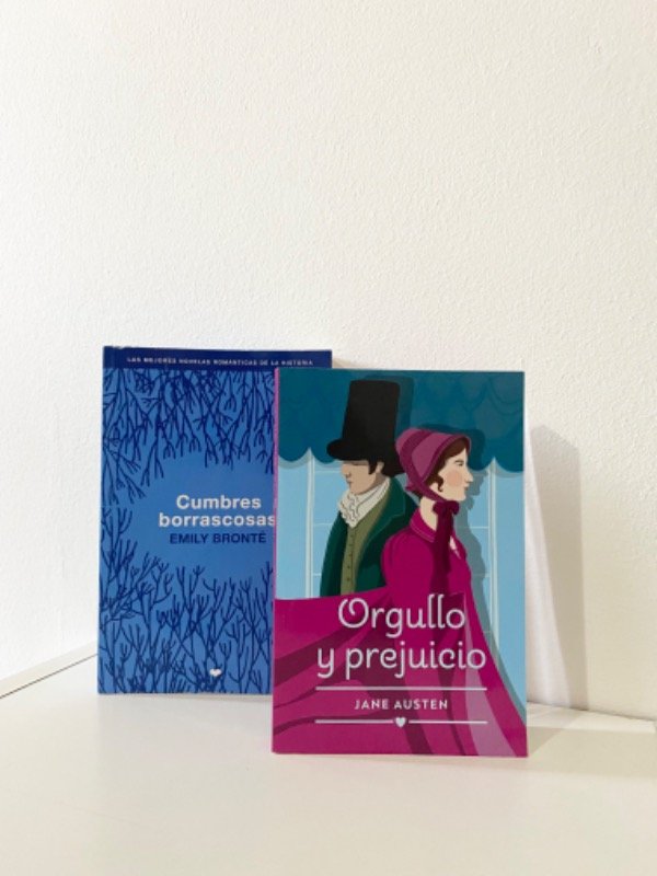 Producto - Combo: clásicos escritos por mujeres, amor + historia.