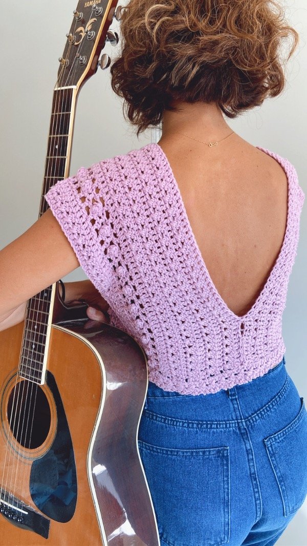 Producto - Blusa tejida a crochet