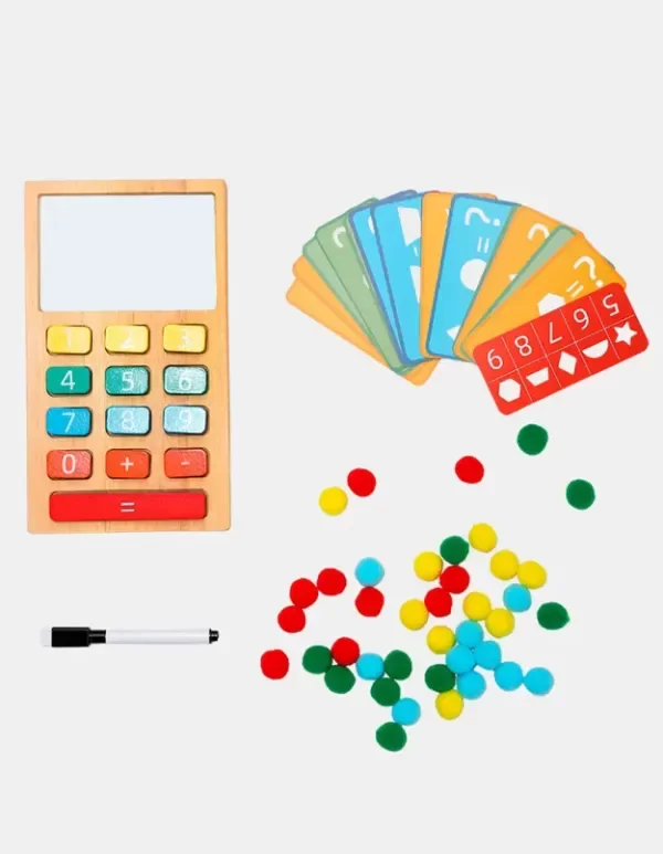 Producto - Calculadora conteo  wooden- sf