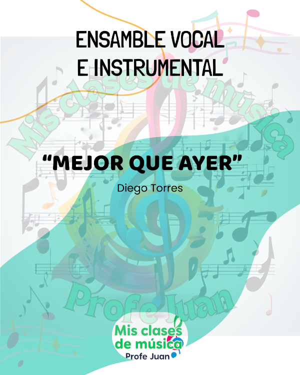 Producto - Mejor que ayer (Diego Torres) ensamble