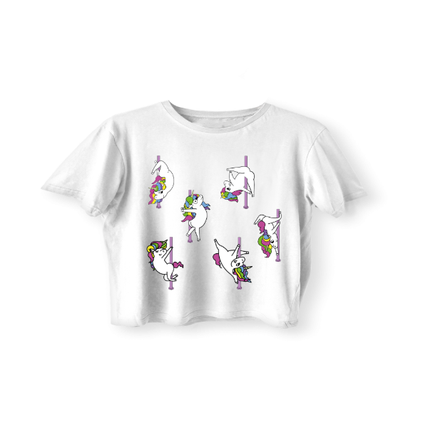 Producto - Reme crop Unicornios poleros