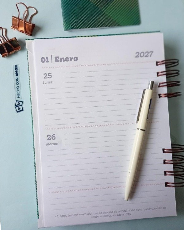 Producto - Agenda dos días Marine - 9