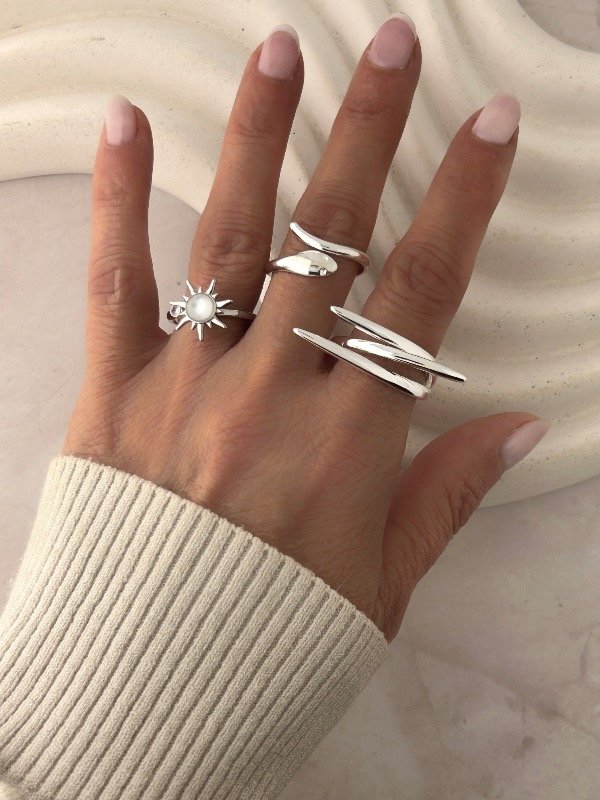 Producto - ANILLO PLATEADO 2210