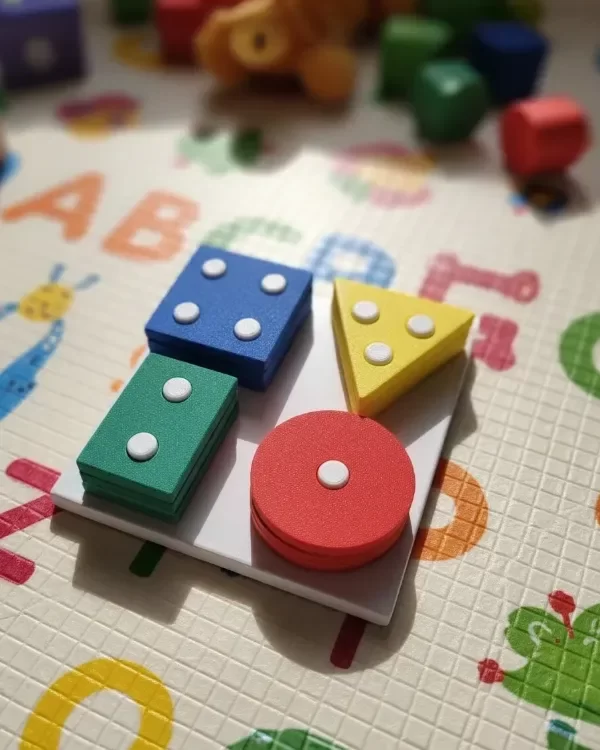 Producto - Clasificador de Formas Apilable /Juego Educativo de Encastre