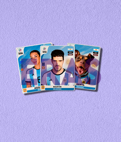 Producto - STICKERS FOTOGRÁFICOS - MARTÍN CIRIO - COMBO MUNDIALA
