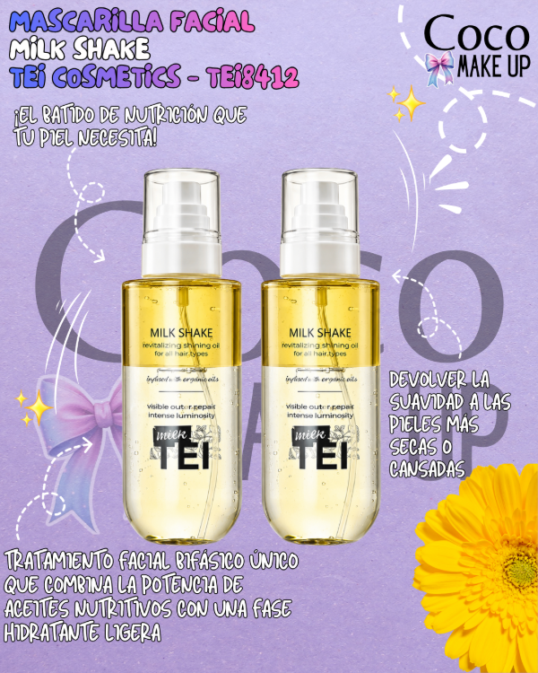 Producto - SERUM OIL MILK SHAKE - TEI COSMETICS - TEI8412