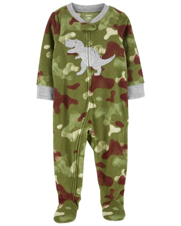 Producto - Enterito Micropolar Niño Camuflado Dino