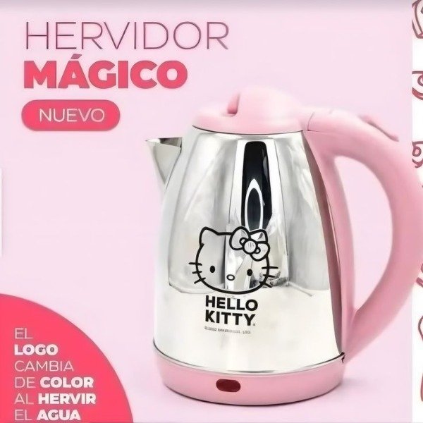 Producto - Pava Eletrica Kitty Original(cambia la kitty cuando hierve)