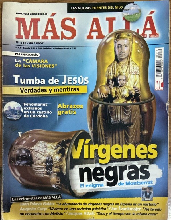 Producto - REVISTA MÁS ALLÁ NO.219 MAYO 2007