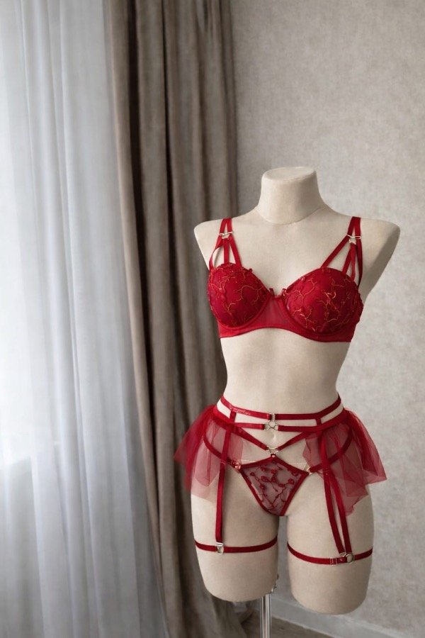 Producto - Set 3 Piezas / Rojo - 0