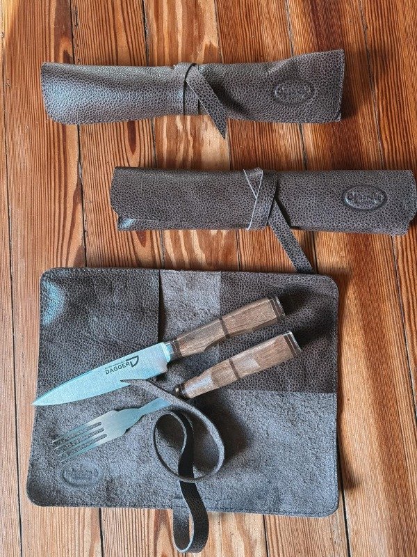 Producto - Cuchillo y Tenedor de acero inoxidable