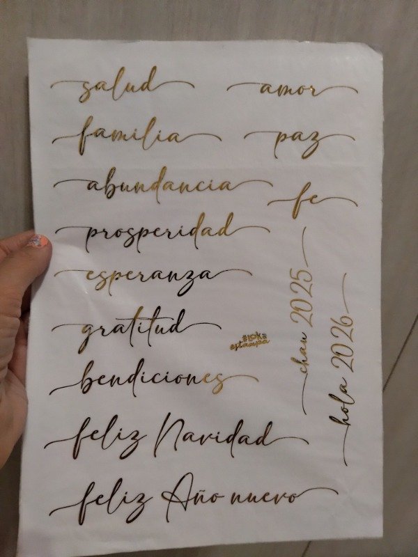 Producto - Estampa SHINE Seda (Velas) A4 Navidad #81