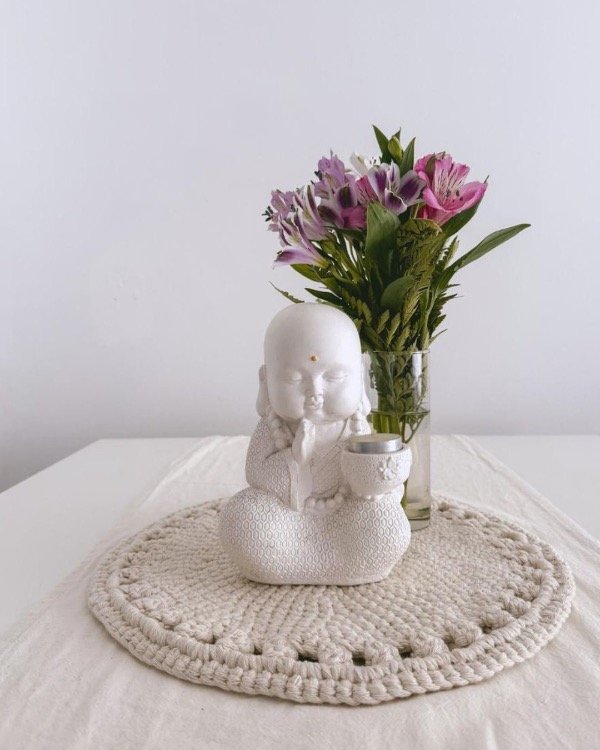 Producto - Centro de mesa tejido a crochet