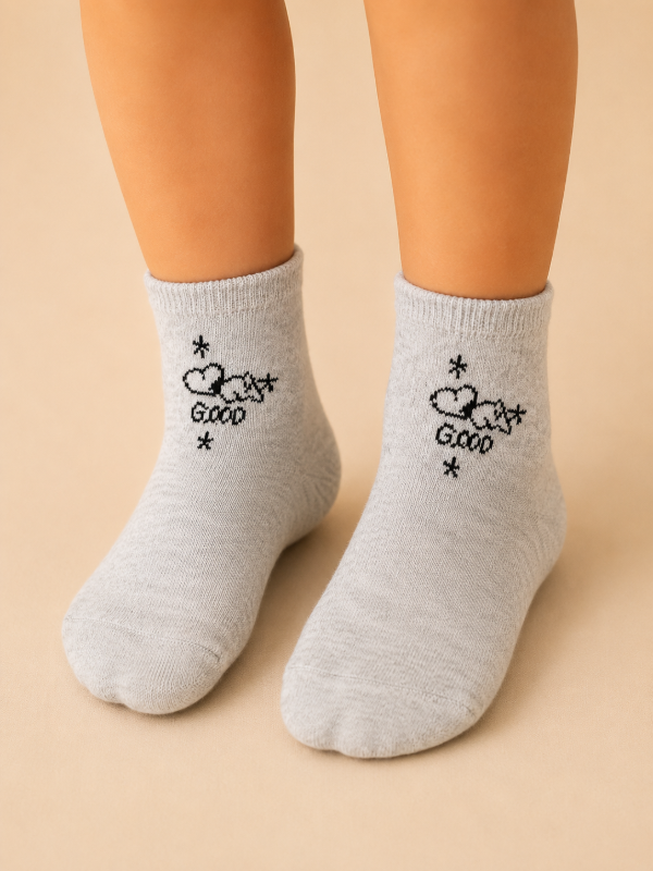 Producto - MEDIAS INFANTILES PM SNOOPY GRIS