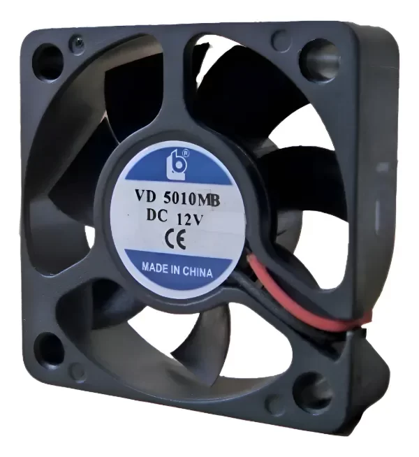 Producto - Turbina Cooler 50x50x10mm 12 Volts 2 Cables