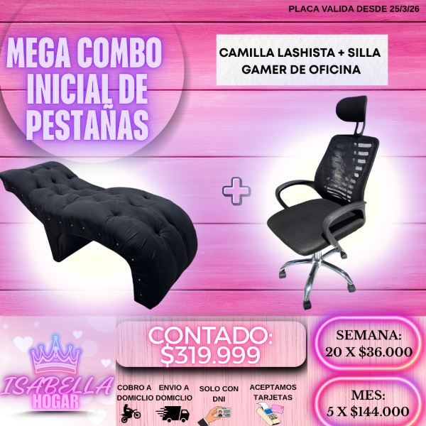 Producto - MEGA COMBO  INICIAL DE PESTAÑAS