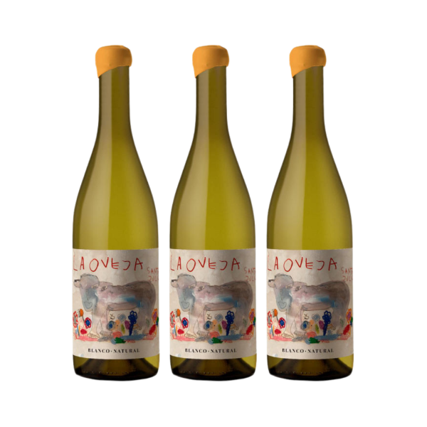 Producto - Vino La Oveja Blanco Natural Orgánico (3un.)