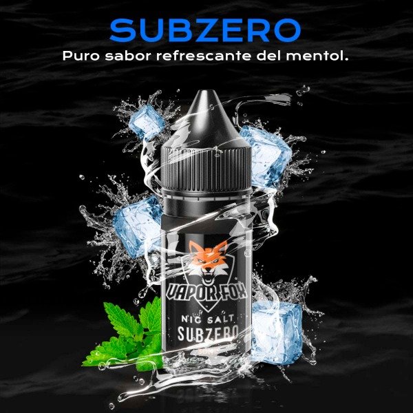 Producto - SALT VAPOR FOX Subzero 30ml