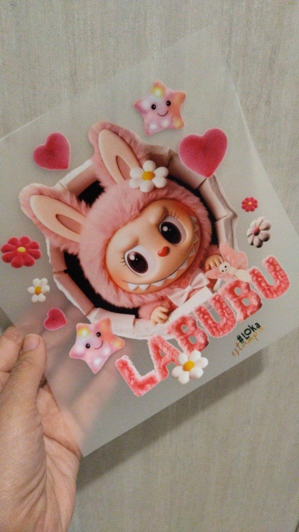 Producto - Termotransferibles 19x20cm Labubu