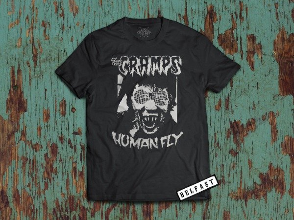 REMERA THE CRAMPS HUMAN FLY