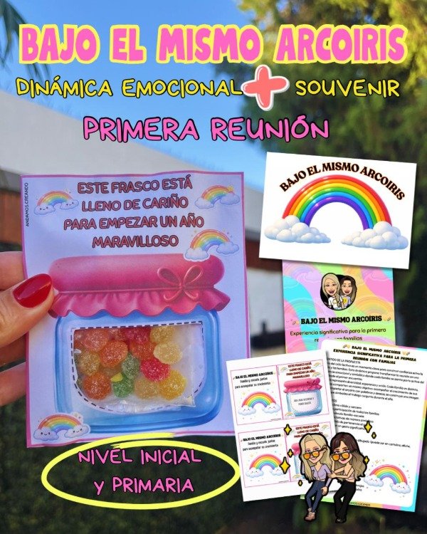 Producto - DINÁMICA. BAJO EL MISMO ARCOIRIS. PRIMERA REUNIÓN.