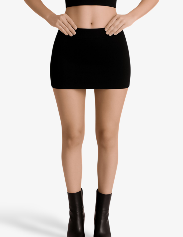 Producto - Falda Corta Tiro Bajo