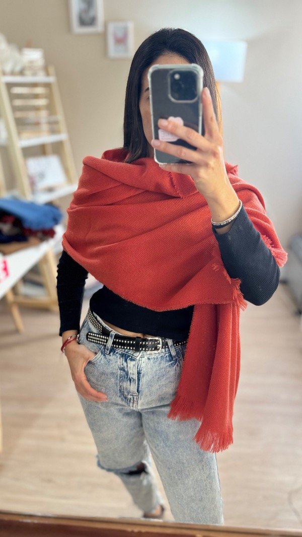 Producto - Pashmina ladrillo