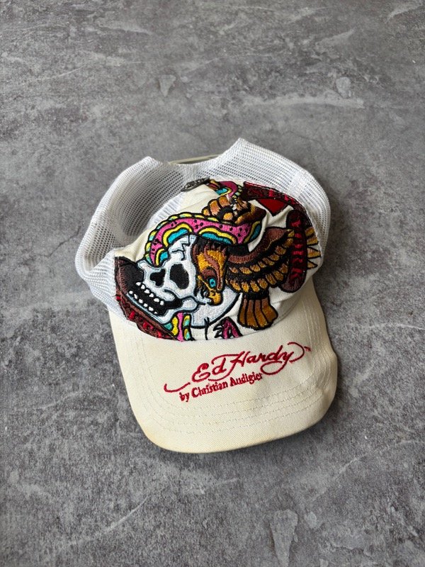 Producto - Gorra Ed Hardy Blanca - 1