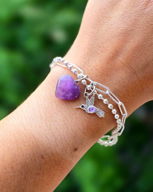 Producto - Pulsera Colibrí Amatista