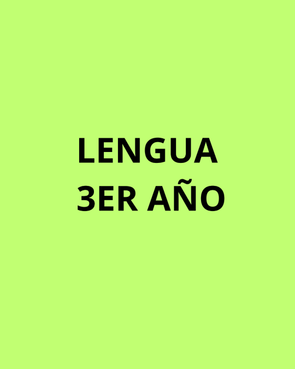 Producto - LENGUA 3