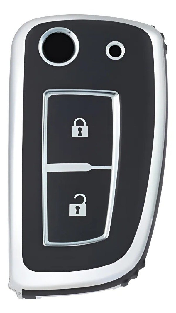 Producto - FUNDA TPU VIRA PLATEADA RENAULT ALASKAN FRONTIER 2 BOT