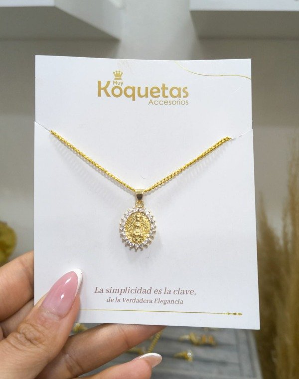 Producto - Medalla Virgen del Valle en Goldfilled - 1