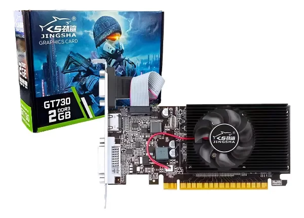 Producto - Placa de Video Jingsha G-Force GT730 2GB DDR3 VGA-HDMI-DVI-I (922001432-1)