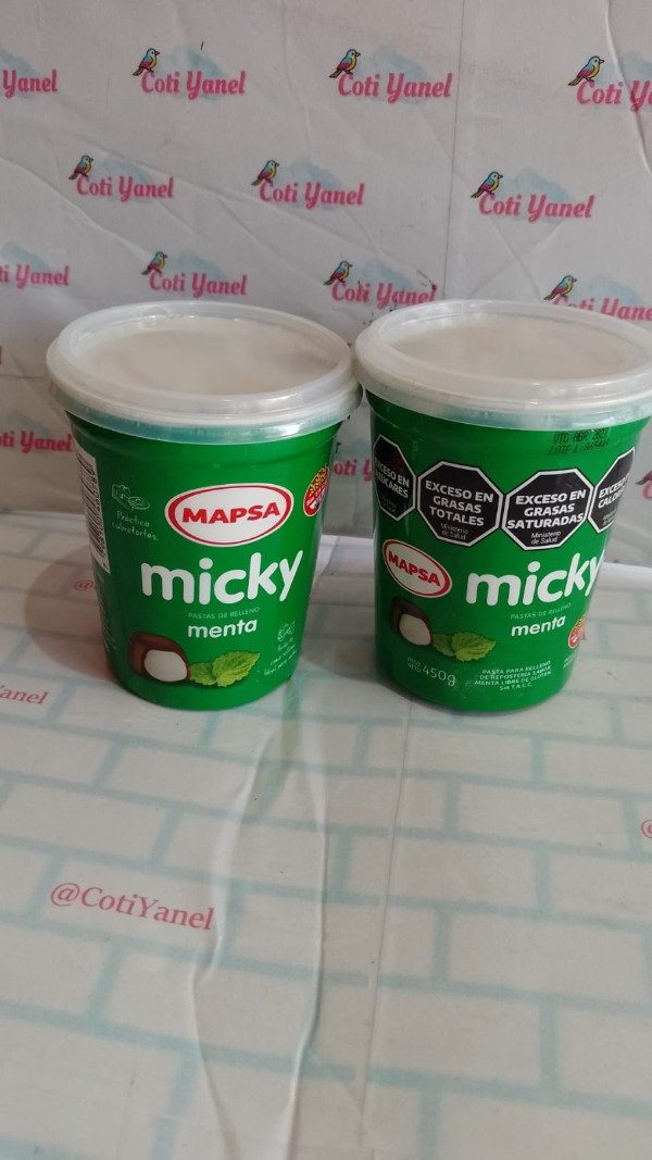 Producto - Relleno Mapsa untable MENTA X450gr